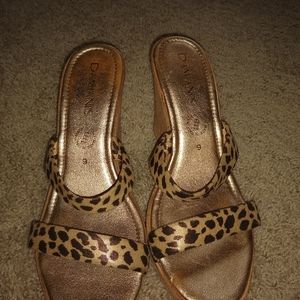 Leopard sandles